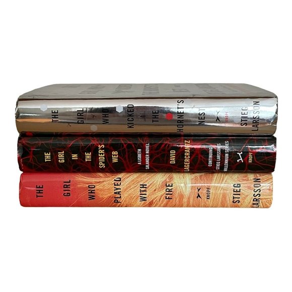 Stieg Larsson Millennium Series Hardcover Book Set